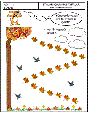 okul öncesi çocuklar için sıra kavramı çalışma sayfaları